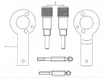 USAG 1344 K2 Type 1 Timing Kit Spare Parts